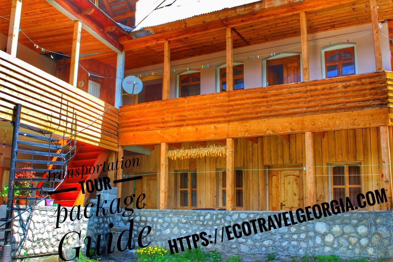 Ecohouse Svaneti Mestia Exteriér fotografie